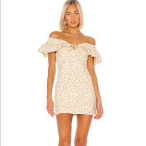 Revolve LPA Cheetah Dress